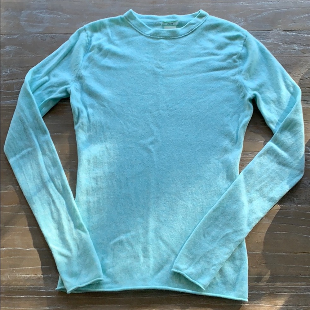 J Crew Cashmere Tee Sweater size S